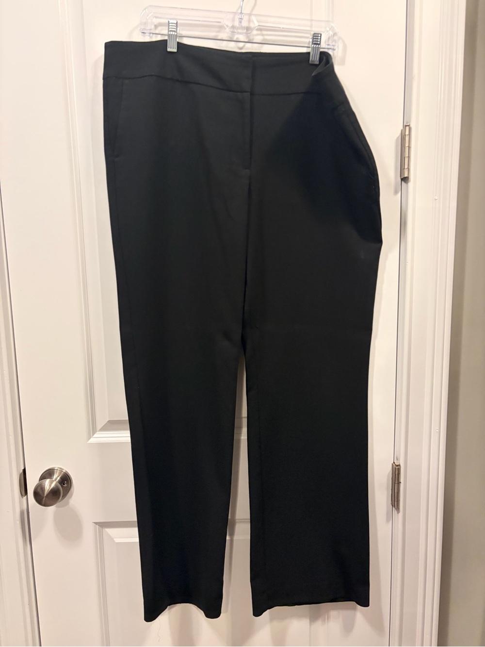 Ann Taylor Factory Black Straight Leg Trousers